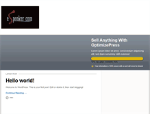 Tablet Screenshot of espeaker.com